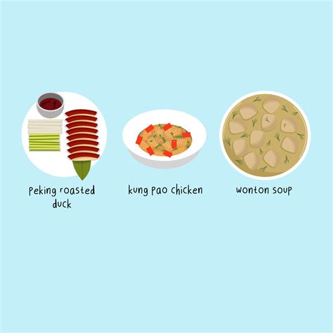 Set Of Chinese Food Illustration 25745473 Vector Art at Vecteezy