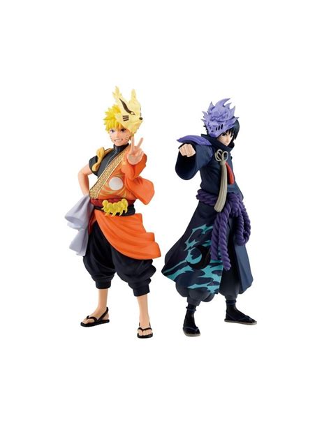 Banpresto Naruto Shippuden Sasuke Uchiha Animation Th Anniversary Costume