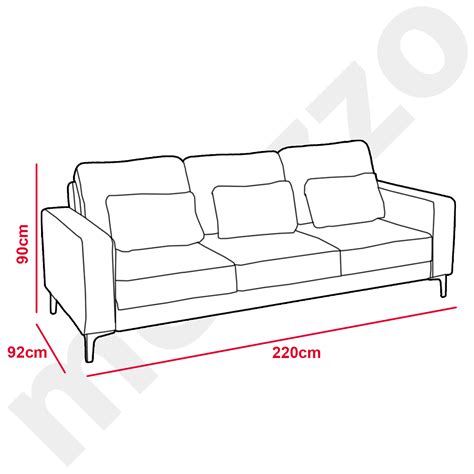 Modernes 3 Sitzer Sofa mit goldenen Füßen Jeriko Velours Beige