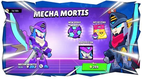 Brawl Stars Mecha Mortis 🦇 Youtube