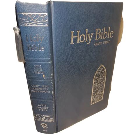 Kjv Holy Bible Giant Print Center Column Reference Bible By Thomas