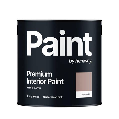 Buy Hemway Cinder Blush Pink 25 Litre Paint Premium Interior