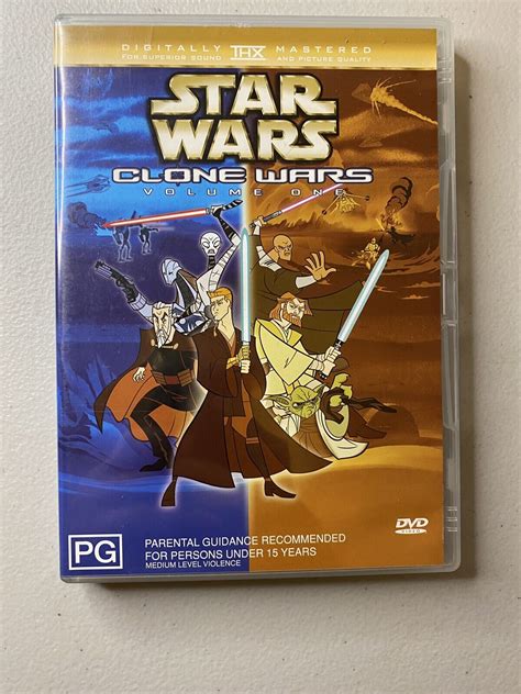 DVD Star Wars Clone Wars Volume Dir Genndy Tartakovsky