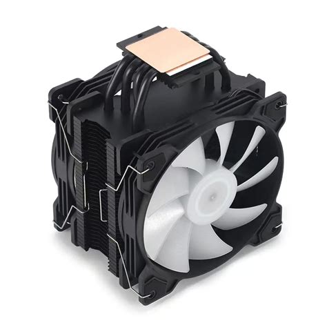 Cpu Cooler 4 Tubos De Calor Argb 120mm Pwm 4 Pinos Silencioso