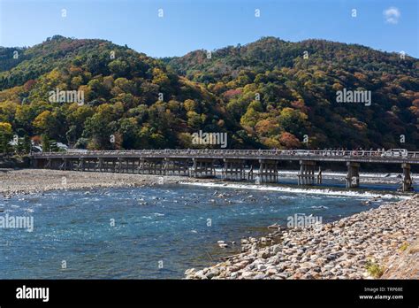 Togetsukyo Bridge, Arashiyama, Kyoto, Japan Stock Photo - Alamy