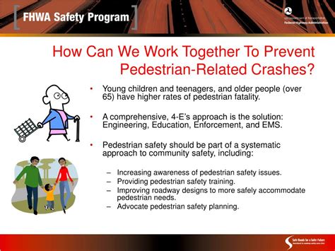 Ppt Working Together To Save Lives An Introduction To The Fhwa Safety