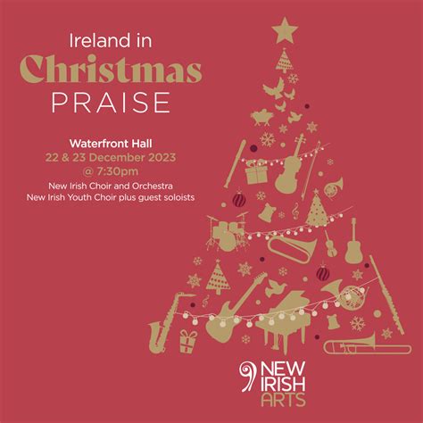 CHRISTMAS TICKETS available Wednesday! — New Irish Arts