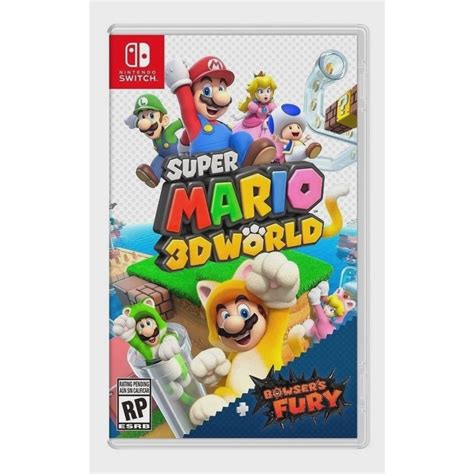 Mídia física brasil jogo switch super mario 3D world Submarino