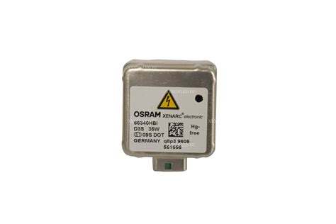 D3S Osram Xenarc Original 66340HBI