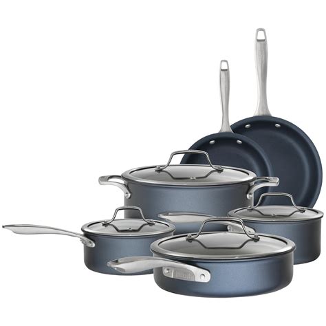 Best bialetti® ceramic pro 10-piece cookware set - 4U Life