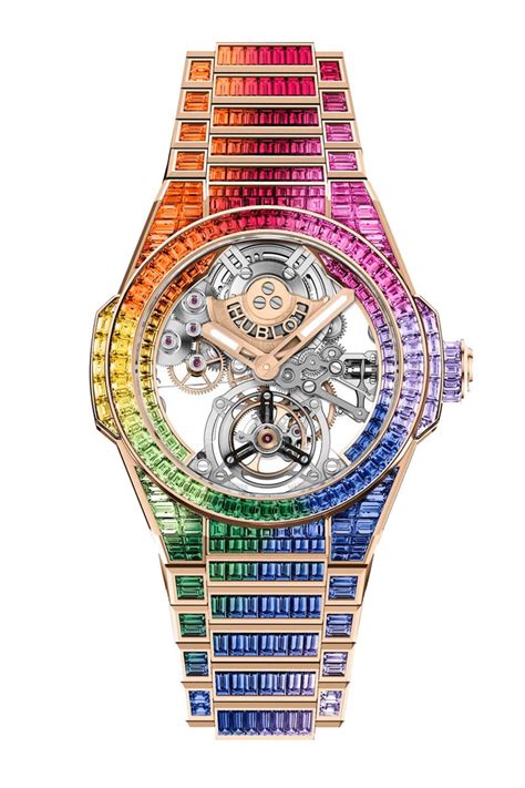 Hublot Rainbow Big Bang Tourbillon Watch Hypebeast