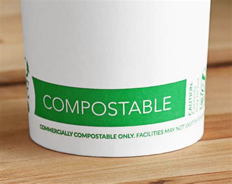 EcoChoice Oz White Compostable Paper Hot Cup And PLA Lid Pack