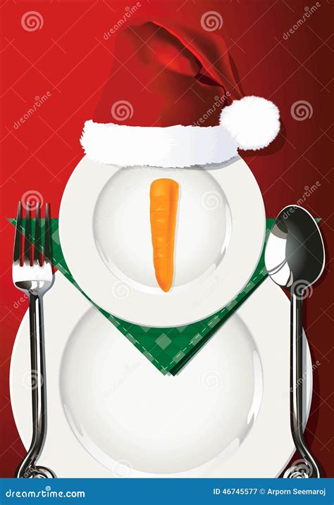 Christmas Plate Carrot Stock Illustrations 92 Christmas Plate Carrot