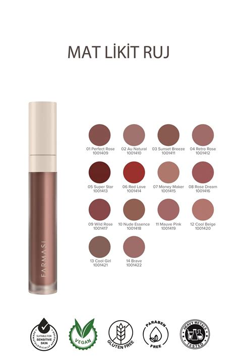 Farmasi Mat Likit Ruj Nude Essence Fiyat Yorumlar Trendyol