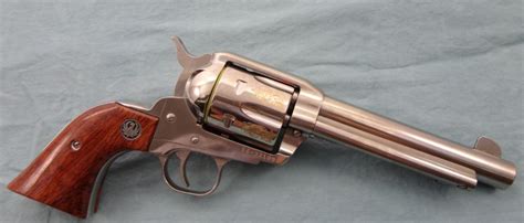 Engraved Ruger Vaquero Revolver