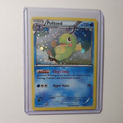 Politoed Furious Fists Holo Rare Pokemon Card Lp Ebay