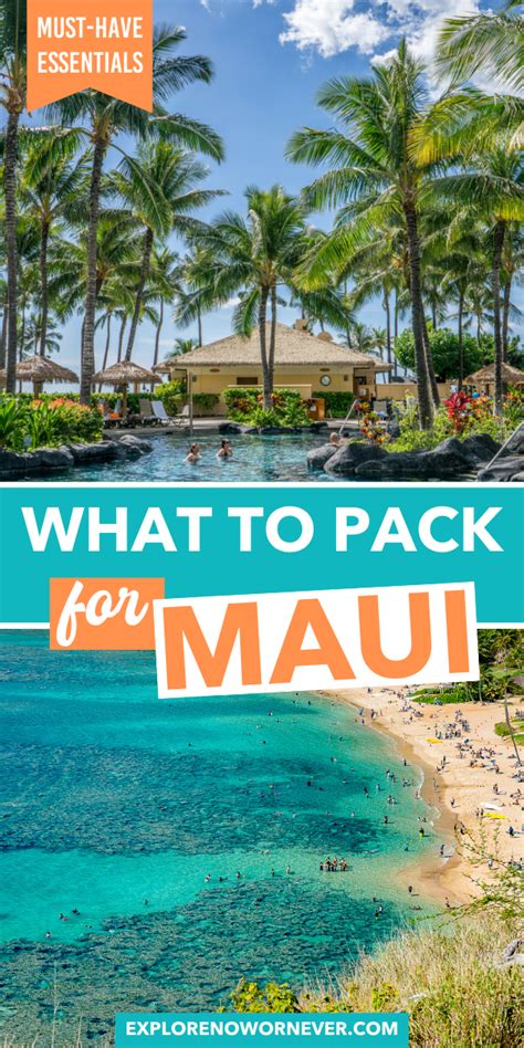 What To Pack For Maui In 2022 33 Essential Items For A Perfect Hawaii