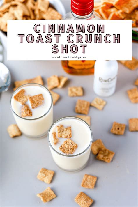 Cinnamon Toast Crunch Shot (RumChata and Fireball!) - bits and bites