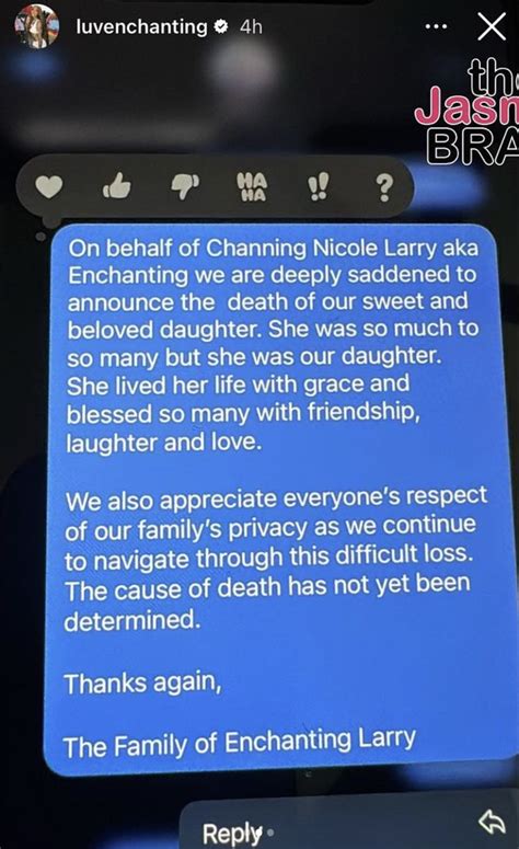 Update: Rapper Enchantings Cause Of Death Revealed - theJasmineBRAND