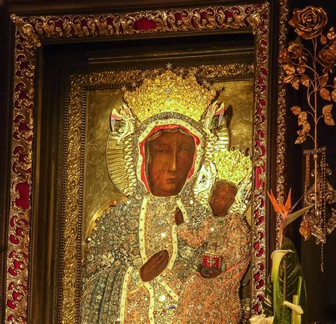 Black Madonna Of Czestochowa Poland Buy This Photo On Get Flickr