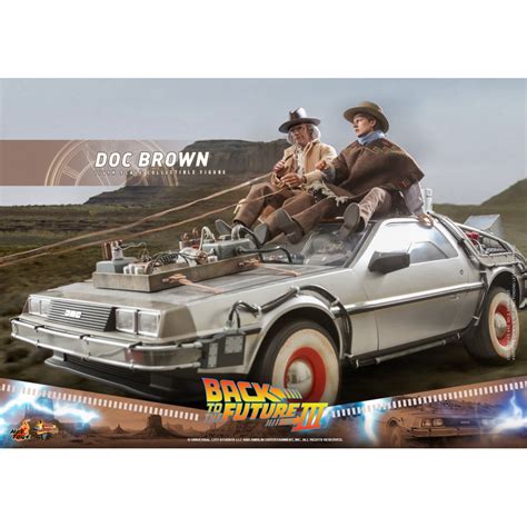 Hot Toys Retour Vers Le Futur Doc Brown Movie Masterpiece Figurine