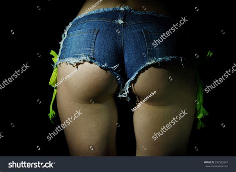 Sexy Ass Short Shorts Isolated Photo Stock Photo Shutterstock