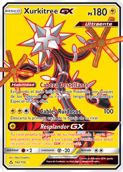 Xurkitree GX Ultraprisma Base De Datos De Cartas De JCC