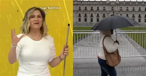 Lluvia en Santiago Meteoróloga Michelle Adam cuenta la firme sobre las