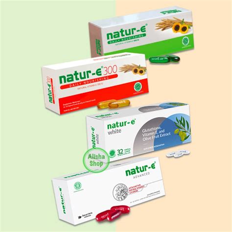 Jual Natur E Soft Capsule E Iu E Iu White Advanced S