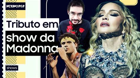 Madonna Homenageia Cazuza Renato Russo E Betinho Em Show No Rio De