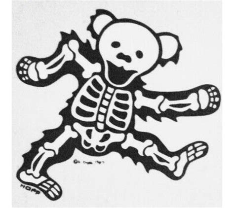 The grateful dead dancing bears dark background - carsfity