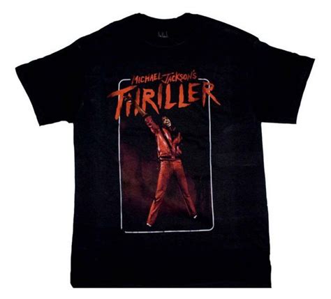 Michael Jackson Thriller Arm Up Black T Shirt Etsy Minaze