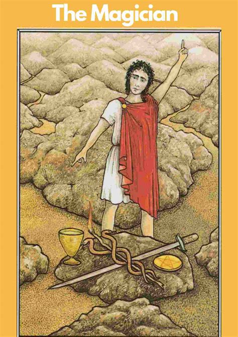 Magician Tarot Card Woman As In