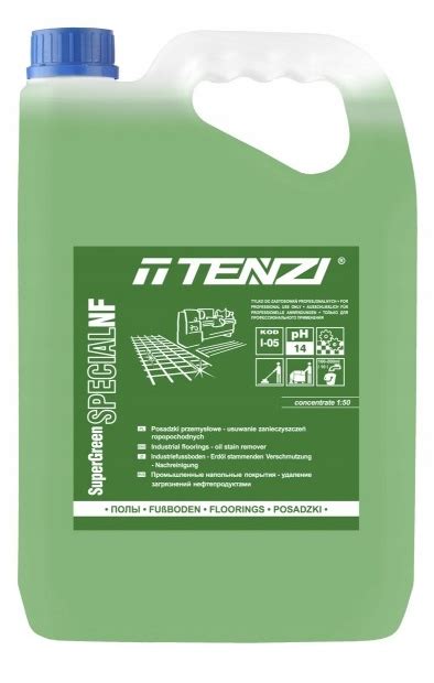 TENZI SUPER GREEN SPECJAL NF MYCIE POSADZEK 5L 12644611006 Allegro Pl