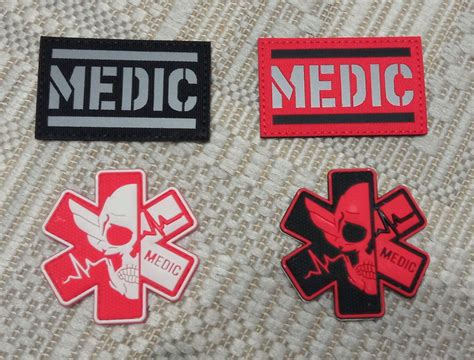 Шеврон ecuson MEDIC светоотражающий reflector