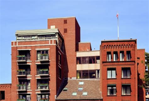 Premium Photo Red Brick Residential Building In Boston