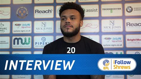 INTERVIEW Aaron Amadi Holloway Pre Scunthorpe United Town TV YouTube