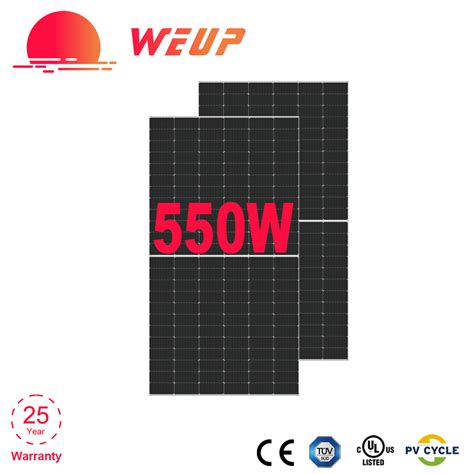 Price 400W 450W 500W 540W 550W Watt Double Glass Monocrystalline Mono