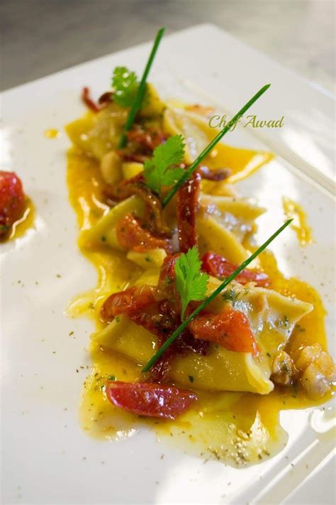 Ravioli Con Gambero Rosso Di Sicilia E Quenelle Di Burrata Artofit