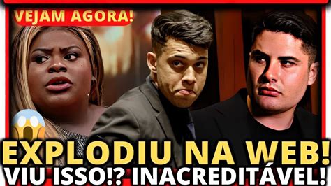 EXPLODIU NA WEB VIU ISSO INACREDITÁVEL VEJA O QUE ELE DISSE