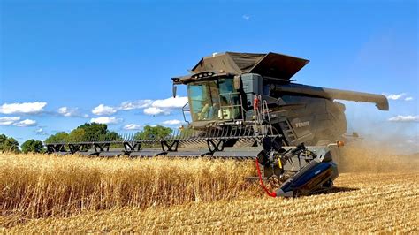 South Dakota Oats Harvest Fendt Ideal 8t Combine Youtube