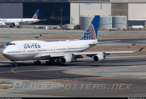 N118UA United Airlines Boeing 747 422 Photo By Wolfgang Kaiser ID