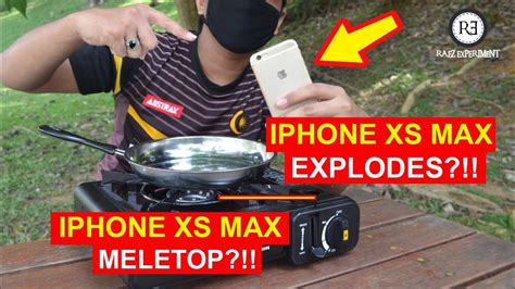 Experiment Hot Oil Vs Iphone Xs Max Fried Iphone In A Hot Boiling