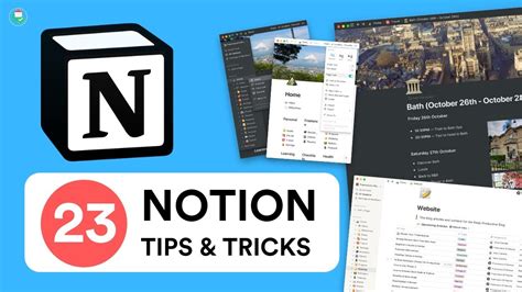 23 Notion Tips, Hacks & Tricks - YouTube