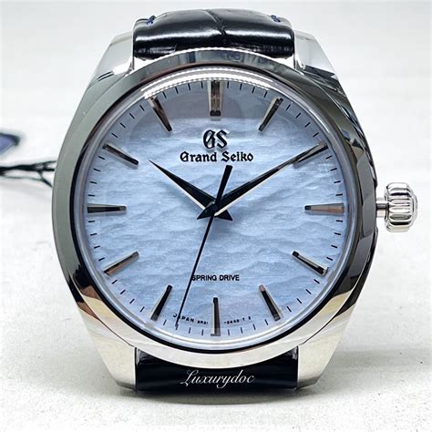 Fs Bnib Grand Seiko Spring Drive Omiwatari Days Mm Watch Sbgy