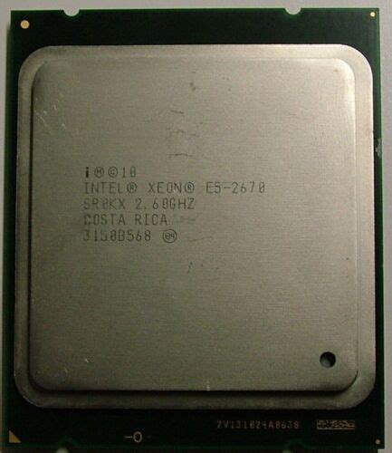 Intel Xeon E5 2670 26ghz 8 Core 20mb Lga2011 Cpu Processor Sr0kx Ebay