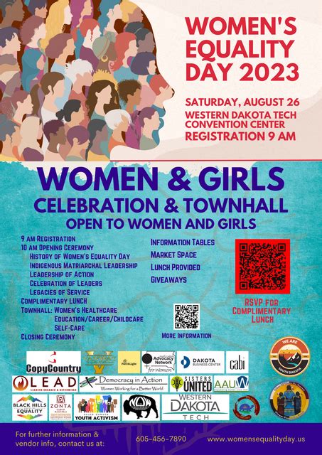 Women's Equality Day 2023: Celebration of Girls and Women - SD Events ...