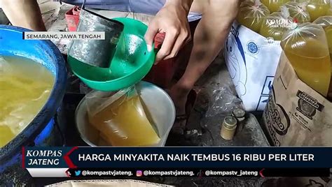 Harga Minyakita Naik Tembus Rp Ribu Per Liter Video Dailymotion