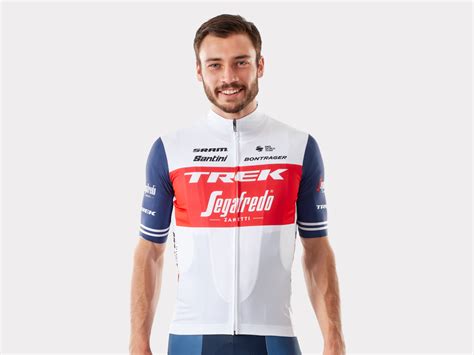 Santini Trek Segafredo Men S Team Replica Race Cycling Jersey Trek Bikes