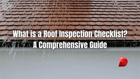 What Is A Roof Inspection Checklist A Complete Guide Datamyte